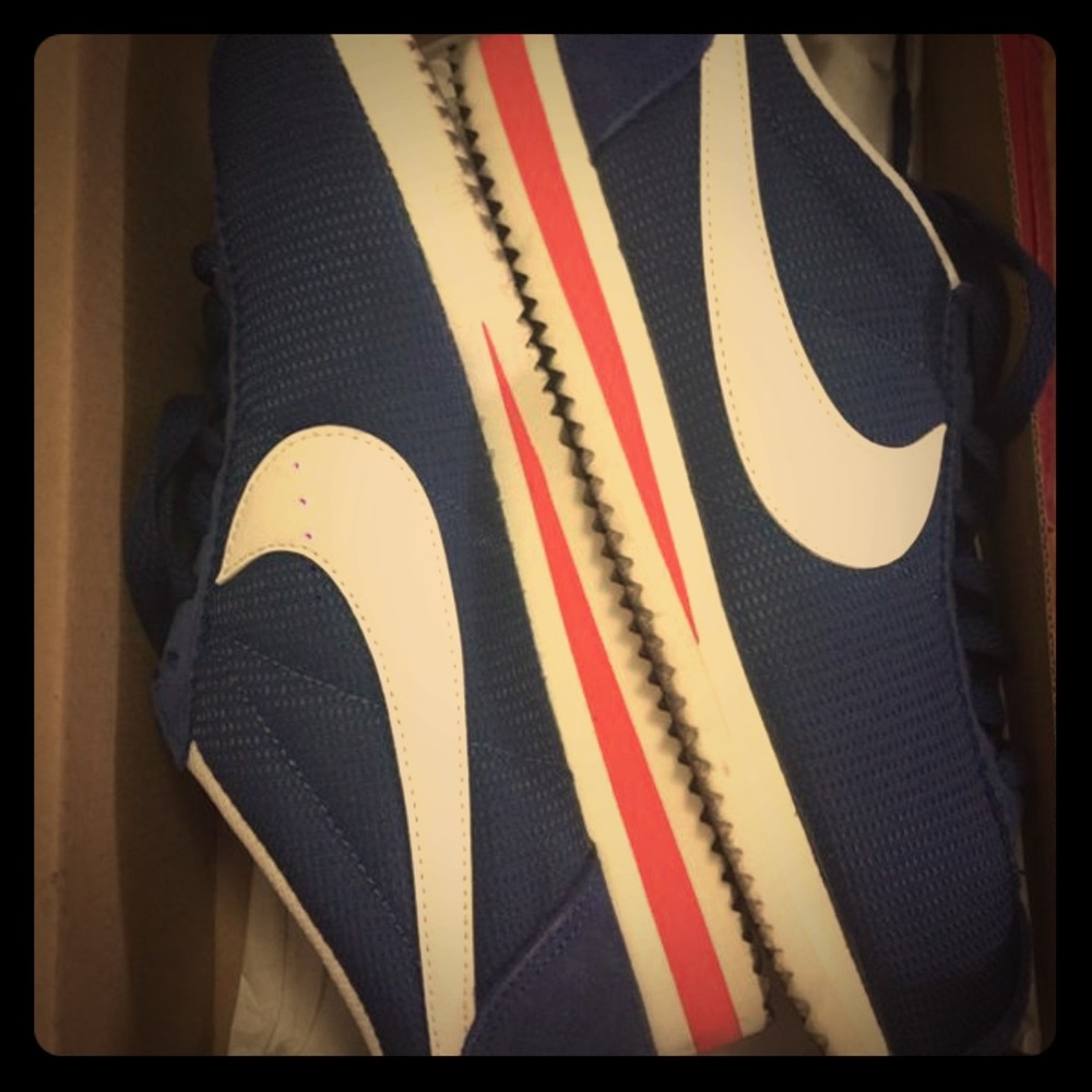 7 WOMENS CORTEZ coastal blue/ crimson
